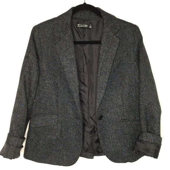 7th AVENUE DESIGN STUDIO Tweed Blazer Size 10 - Picture 7 of 9